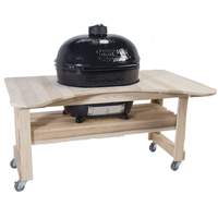 Primo Grills & Smokers Cypress Stand Table For Oval XL Ceramic Smoker - PG00600