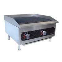 Anvil America 12" Commercial Kitchen Lava Radiant Gas Charbroiler - CBL9012