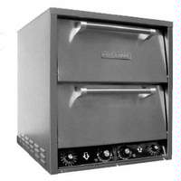 Grindmaster-Cecilware Countertop Electric Double Baking Pizza Oven 4 Decks 20"x20" - PO44