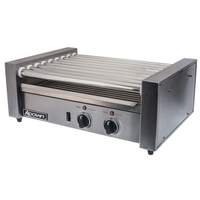 Adcraft Stainless Concession 24 Hot Dog 9 Roller Grill Dual Control - RG-09