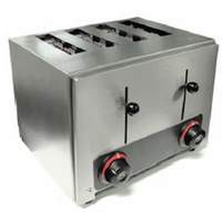 Anvil America Commercial Pop-Up Toaster, 4 Slice ,S/s, Bagel - TSA7004