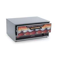 Nemco Stainless Moist Heat Hot Dog Bun Warmer 24 Bun Capacity - 8018-BW 