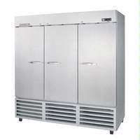 Beverage Air 72 Cu.Ft. K-Series Reach-In Refrigerator w/ 3 Solid Doors - KR74-1AS