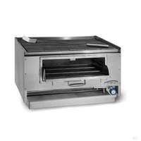 Imperial 60in stainless steel Gas Mesquite Wood Broiler with 2 Frt. Burners & Chutes - MSQ-60 