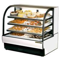 True 27.4 Cu.Ft Curved Glass Refrigerated Bakery Case - TCGR-50