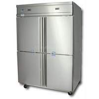 Ascend 40 Cu.Ft Commercial Freezer Stainless w/ 4 Half Doors - JHD-40F