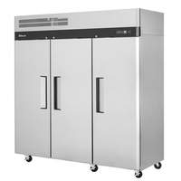 Turbo Air 65.8cuft Commercial Reach-in Freezer 3 Solid Door - M3F72-3-N 