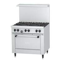 Garland Sunfire 36in Gas Restaurant Range with 6 Burners & 1 Std Oven - X36-6R 