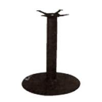 AAA Furniture 24in Bar Height Round Cast Iron Table Base - TR24 + TC3754