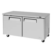 Turbo Air 60in 15.5cuft Undercounter Freezer Stainless Steel - MUF-60-N 