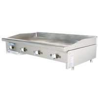 Radiance 48in countertop Gas Commercial Flat Griddle 88,000BTU - TAMG-48 