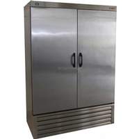 Tor-Rey Refrigeration 36 Cu.Ft Two Door Reach In All Stainless Commercial Cooler - RS-36
