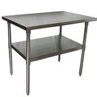 BK Resources 30in x 48in Stainless Work Table with Undershelf - VTT-4830 