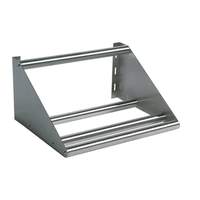 BK Resources Stainless Steel Tubular Kitchen Storage Dish Shelf 22" - BK-TSH-22