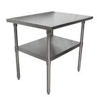 BK Resources 24" x 30" Stainless Work Table with Undershelf - VTT-3024