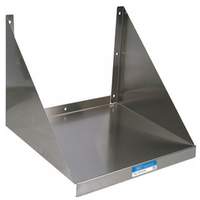 BK Resources Commercial Stainless 24" Microwave Wall Mount Shelf NSF - BKMWS-2024