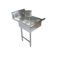 BK Resources Commercial Stainless Left or Right Side Dirty Dishtable 26in - BKSDT-26 