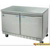 Ascend Commercial 48" Stainless Undercounter Cooler 2 Door 12 Cu.Ft - JUC-48R