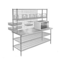 Eagle Group Commercial Stainless Biscuit Bakery Workstation 24" x 60" - TSB2460Z