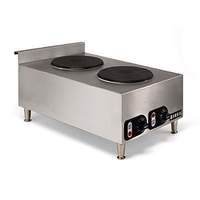 Anvil America 15" Countertop Electric 2 Burner Hot Plate Range - STA8002