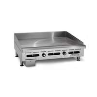 Imperial 60"x24" Countertop Gas Griddle - 4" Wide Front Grease Trough - ITG-60