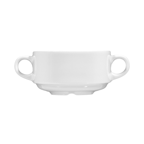 Mikasa Hospitality 001-162264 Seltmann White China 9.4 oz. Coupe Stacking Bowl - 6 Each