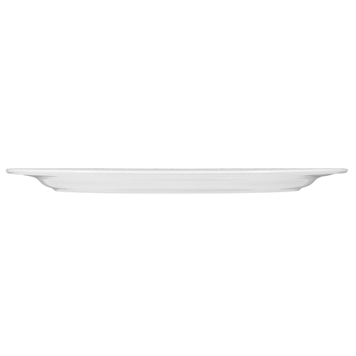 Mikasa Hospitality 001-173049 Seltmann White Porcelain 13.8" x 10.4" Oval Platter - 2 Each