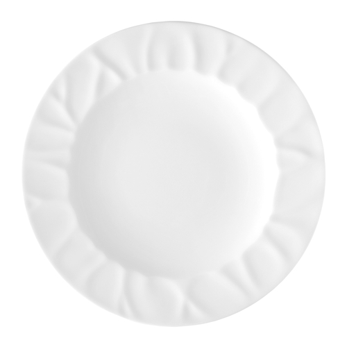 Mikasa Hospitality 001-718564 Seltmann White Porcelain 8.9" Dia. Plate - 6 Each