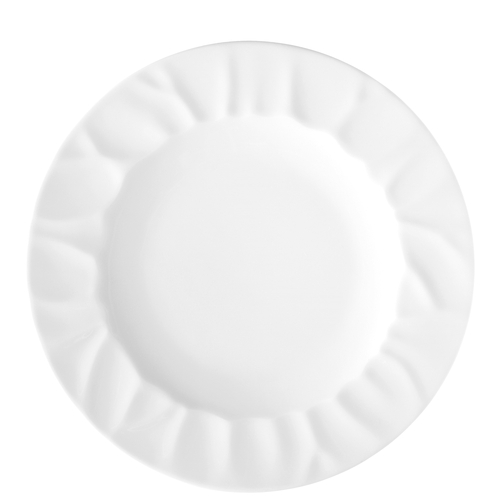 Mikasa Hospitality 001-722049 Seltmann White Porcelain 6.8" Dia. Plate - 6 Each