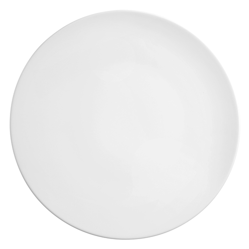 Mikasa Hospitality 001-729469 Seltmann White Porcelain 11" Dia. Coupe Plate - 6 Each