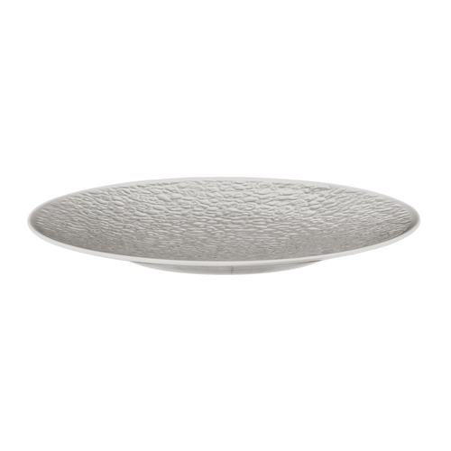 Mikasa Hospitality 001-773871 Seltmann Grey Porcelain 11" Dia. Plate - 6 Each