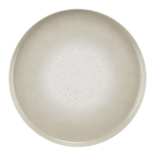 Mikasa Hospitality 001-776746 Seltmann Cream Porcelain 10.75" Dia. Coupe Plate - 6 Each