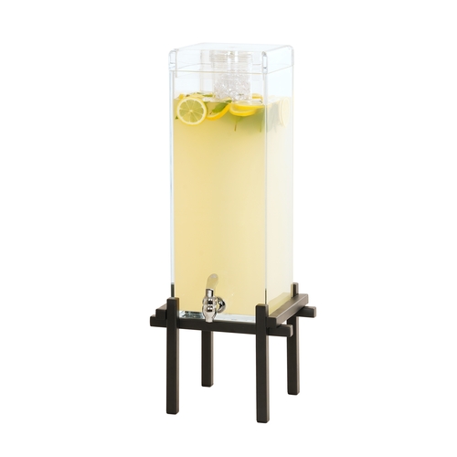 Cal-Mil 1132-3-13 10.25" x 10.5 Clear Acrylic 3 Gallon Beverage Dispenser