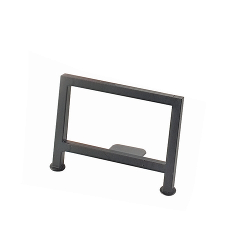 Cal-Mil 1262 3.5" x 2"H Black Iron Card Holder - 6 Each