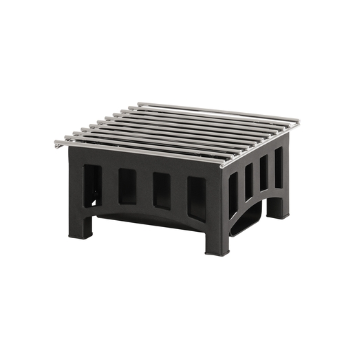 Cal-Mil 1364-12-13 Mission 10.25" x 10" Black Square Chafing Dish Frame