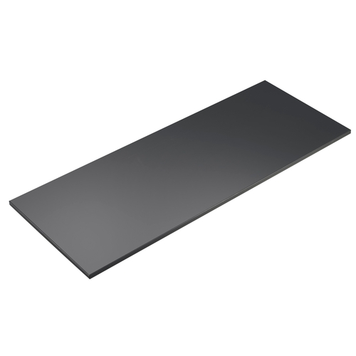 Cal-Mil 1435-1248-96 Midnight Bamboo 48" x 12" Rectangular Display Shelf - 2 Each