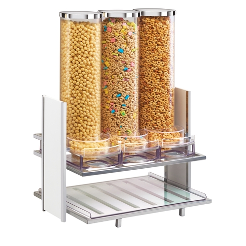 Cal-Mil 1499-15 Eco Modern 18.25" x 13.25" Clear Acrylic Cereal Dispenser