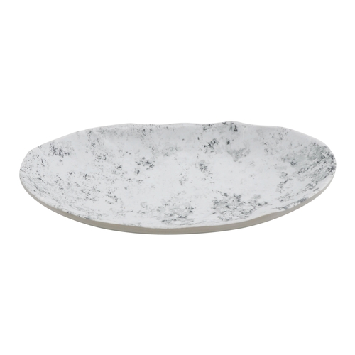 GET 15005081006 Endure Pebble Melamine 9.1" x 5.5" Oval Plate - 1 Doz