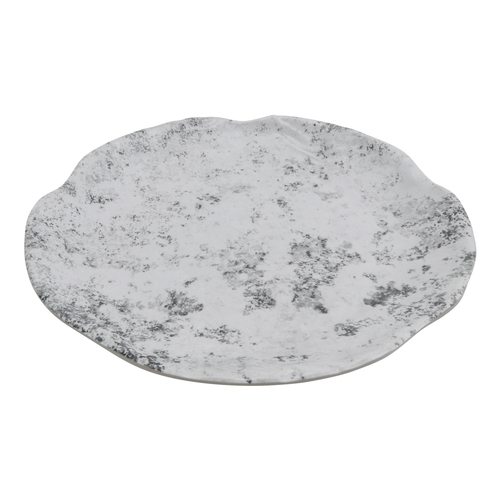 GET 15005111006 Endure Pebble Melamine 10" dia. Plate - 1 Doz