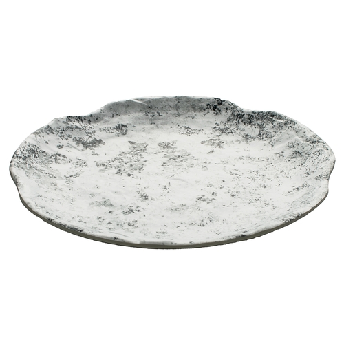GET 15005112006 Endure Pebble Melamine 12.1" dia. Plate - 6 Each