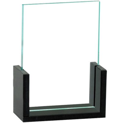 Cal-Mil 1510-46-96 Midnight Bamboo 4" x 6"H U-Frame Card Holder - 6 Each