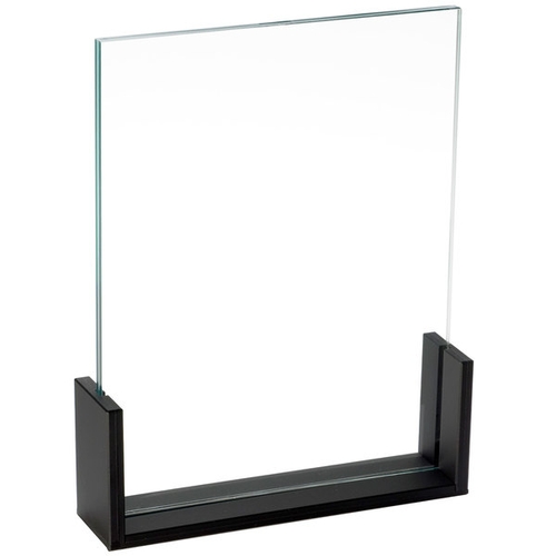 Cal-Mil 1510-811-96 Midnight Bamboo 8.5" x 11"H U-Frame Card Holder - 6 Each