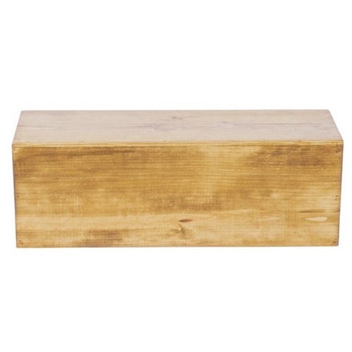 Cal-Mil 166-7-99 Madera 20.5" x 7" x 7"H Rustic Pine Display Riser