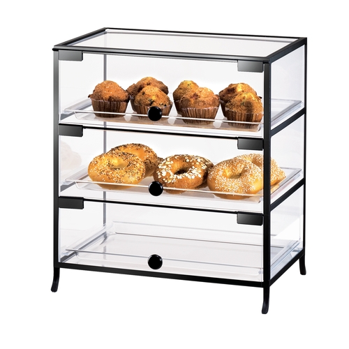 Cal-Mil 1735-1318 19" x 15" Clear Acrylic 3-Tier Display Case