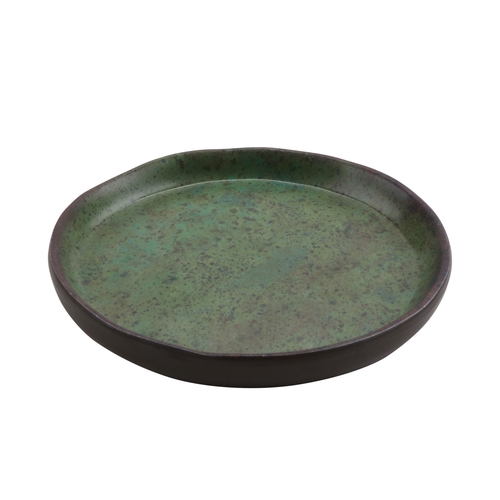 GET 20038-SP Chefoward Spruce Melamine 4" dia. Plate - 2 Doz