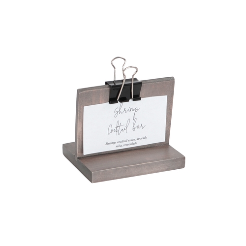 Cal-Mil 2036-32-110 Aspen 2" x 4" Signholder Clip - 6 Each