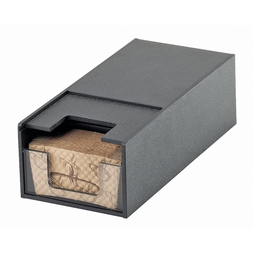 Cal-Mil 2050 Classic 5.75" x 12" Black Plastic Coffee Sleeve Dispenser