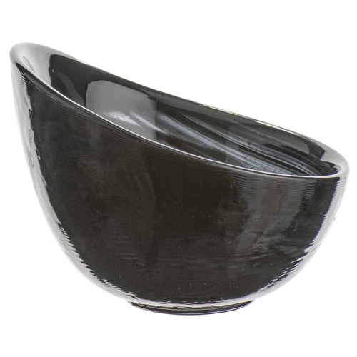 Mikasa Hospitality 2066-43 Ardacam Gusto Black Glass 3.9" Bowl - 1 Doz