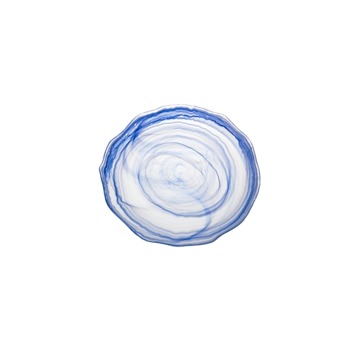 Mikasa Hospitality 2076-64 Ardacam Blue & White Glass 11" Plate - 18 Each