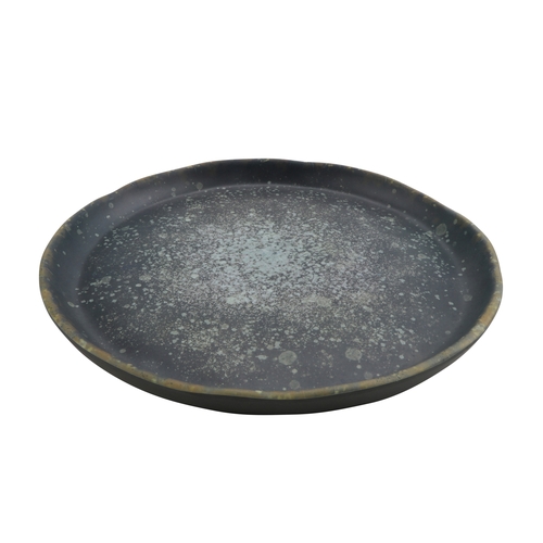 GET 21141-DSK Cheforward Dusk & Spruce Melamine 10" dia. Plate - 1 Doz